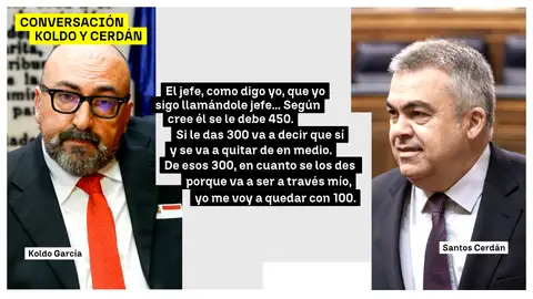 Conversación Koldo y Cerdán Conversación Koldo y Cerdán