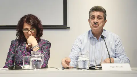 Los padres de Mario Biondo, Santina y Giuseppe Los padres de Mario Biondo, Santina y Giuseppe