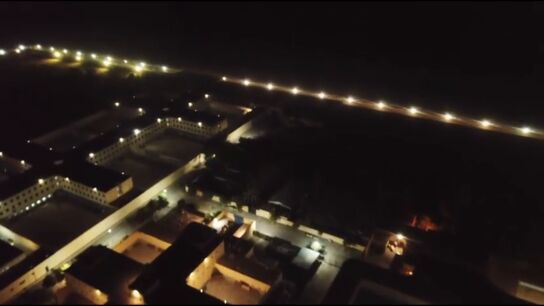 Un dron sobrevuela la c&aacute;rcel Sevilla I 