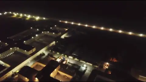 Un dron sobrevuela la cárcel Sevilla I Un dron sobrevuela la cárcel Sevilla I