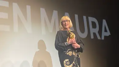 Carmen Maura recibe el Gran Premio Honorífico del Festival de Sitges y reivindica el cine en salas Carmen Maura recibe el Gran Premio Honorífico del Festival de Sitges y reivindica el cine en salas