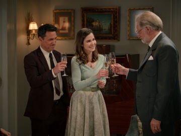 Gabriel, Bego&ntilde;a y Dami&aacute;n de la Reina en el cap&iacute;tulo 415 de Sue&ntilde;os de libertad