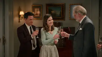 Gabriel, Begoña y Damián de la Reina en el capítulo 415 de Sueños de libertad Gabriel, Begoña y Damián de la Reina en el capítulo 415 de Sueños de libertad