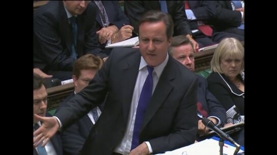El Gobierno brit&aacute;nico de David Cameron presenta el mayor plan de ajuste econ&oacute;mico desde la II Guerra Mundial