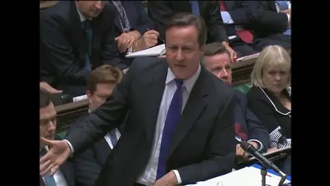 El Gobierno británico de David Cameron presenta el mayor plan de ajuste económico desde la II Guerra Mundial El Gobierno británico de David Cameron presenta el mayor plan de ajuste económico desde la II Guerra Mundial