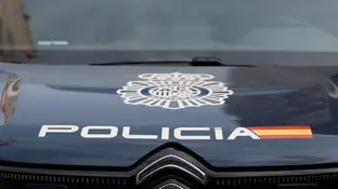 Imagen de archivo de un coche de la Policía Nacional Imagen de archivo de un coche de la Policía Nacional