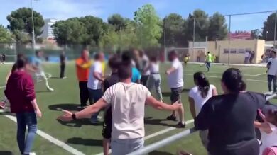 El Dragones de Lavapiés lidera la iniciativa para acabar con peleas e insultos entre adultos en el fútbol base