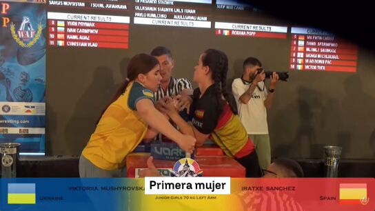 Iratxe S&aacute;nchez, en plena competici&oacute;n