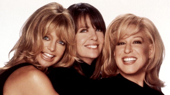 Goldie Hawn, Diane Keaton y Bette Midler, protagonistas de El club de las primeras esposas