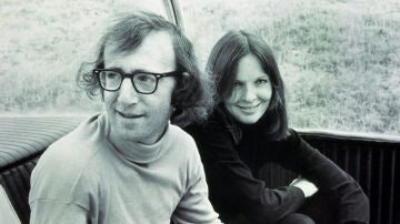 Woody Allen y Diane Keaton en 1973