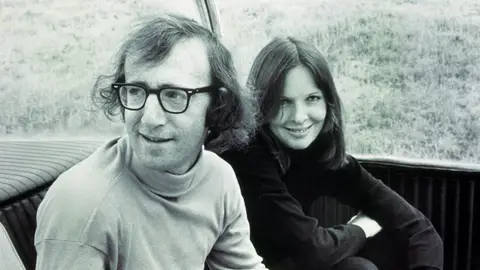 Woody Allen y Diane Keaton en 1973 Woody Allen y Diane Keaton en 1973