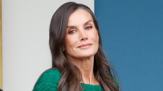 La reina Letizia en el desfile del 12 de octubre