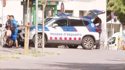 Imagen de los mossos d'esquadra en Hospitalet de Llobregat. Imagen de los mossos d'esquadra en Hospitalet de Llobregat.