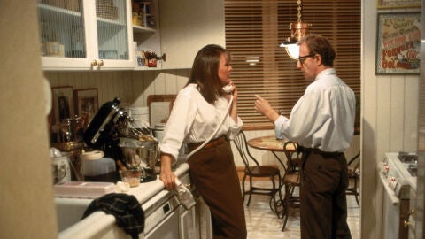 Diane Keaton y Woody Allen en Misterioso asesinato en Manhattan