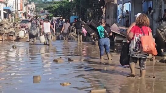 Aumentan a 47 el n&uacute;mero de muertos por las lluvias torrenciales en M&eacute;xico 