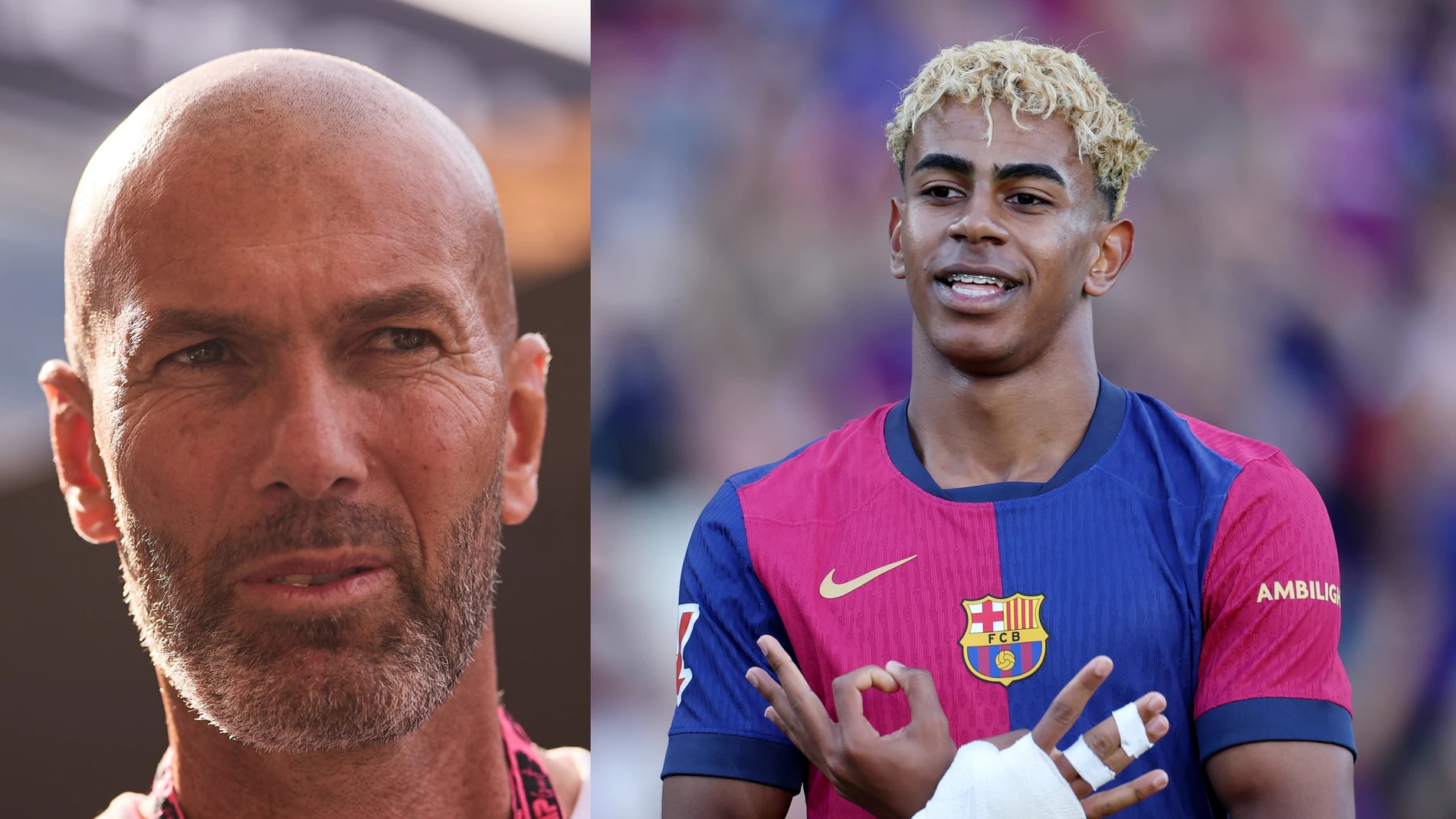 Zinedine Zidane habla sobre Lamine Yamal Zinedine Zidane habla sobre Lamine Yamal