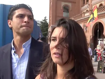 Tana Rivera, junto a su amigo Tomás Páramo Tana Rivera, junto a su amigo Tomás Páramo