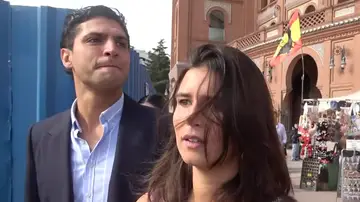 Tana Rivera, junto a su amigo Tomás Páramo Tana Rivera, junto a su amigo Tomás Páramo