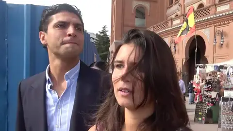 Tana Rivera, junto a su amigo Tomás Páramo Tana Rivera, junto a su amigo Tomás Páramo