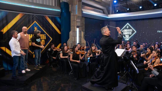JJ Vaquero y Goyo Jim&eacute;nez se ponen a prueba con la Film Symphony Orchestra: "Qu&eacute; bien suena"