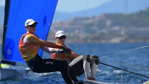 El equipo español de vela El equipo español de vela