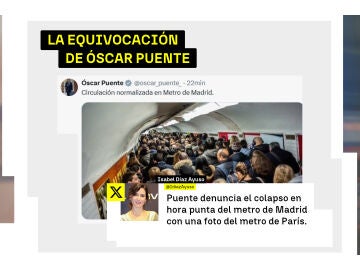 Error de Puente en un tuit