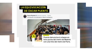 Error de Puente en un tuit