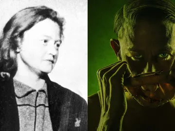 Ilse Koch y Ed Gein en la temporada 3 de Monstruo Ilse Koch y Ed Gein en la temporada 3 de Monstruo