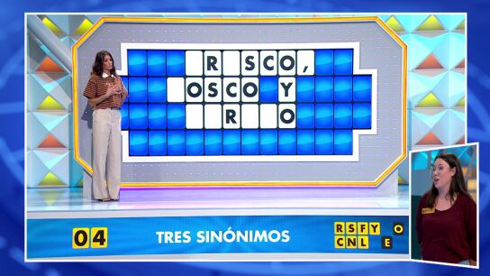 M&oacute;nica se estanca en la Gran final de La ruleta de la suerte: &ldquo;No se me va a olvidar nunca&rdquo;
