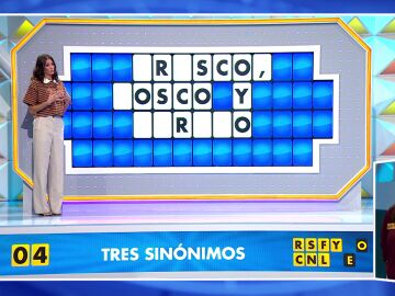M&oacute;nica se estanca en la Gran final de La ruleta de la suerte: &ldquo;No se me va a olvidar nunca&rdquo;