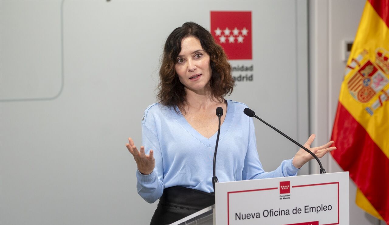 La presidenta de la Comunidad de Madrid, Isabel D&iacute;az Ayuso