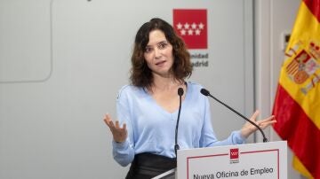 La presidenta de la Comunidad de Madrid, Isabel Díaz Ayuso