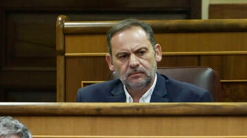 El exministro Jos&eacute; Luis &Aacute;balos durante un pleno del Congreso