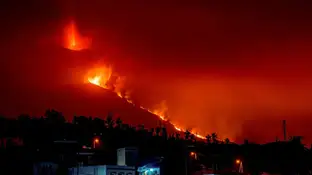 Erupción del volcán Tajogaite en 2021 en La Palma, Islas Canarias, 2021 Erupción del volcán Tajogaite en 2021 en La Palma, Islas Canarias, 2021