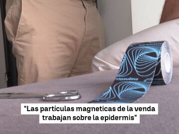 Magnetic Tape, el vendaje que usó Alcaraz en Tokio