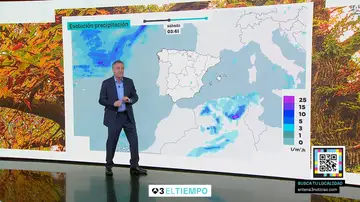 Roberto Brasero avisa de que llegan "cambios para el fin de semana": "Llega el primer frente de lluvias otoñales" Roberto Brasero avisa de que llegan "cambios para el fin de semana": "Llega el primer frente de lluvias otoñales"