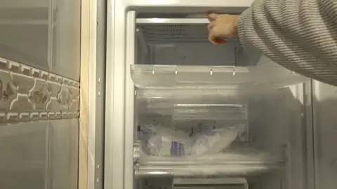 Congelador con hielo Congelador con hielo