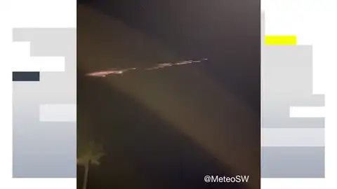 Una bola de fuego y un terremoto en Tenerife Una bola de fuego y un terremoto en Tenerife