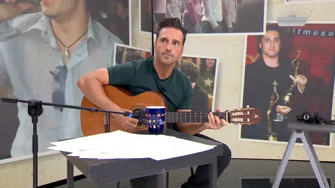 David Bustamante, en Espejo Público David Bustamante, en Espejo Público