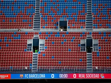Imágenes del nuevo Camp Nou en obras Imágenes del nuevo Camp Nou en obras