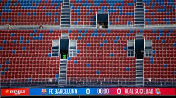 Imágenes del nuevo Camp Nou en obras