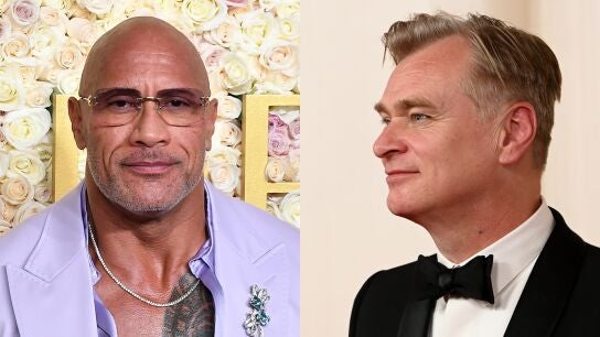 Dwayne 'The Rock' Johnson y Christopher Nolan