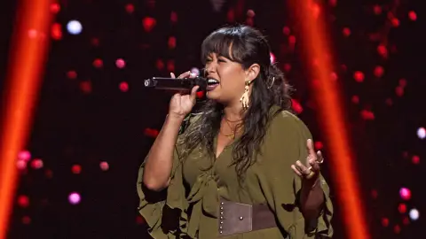 Maya impresiona con Lady Gaga y Bruno Mars y entra al equipo de Pablo López en La Voz Maya impresiona con Lady Gaga y Bruno Mars y entra al equipo de Pablo López en La Voz