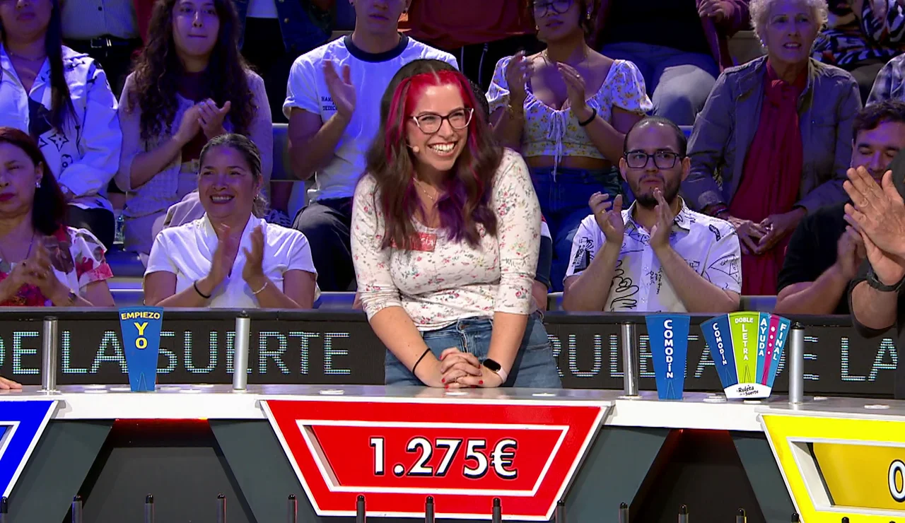 Anastasia triunfa en La ruleta de la suerte con el exprés