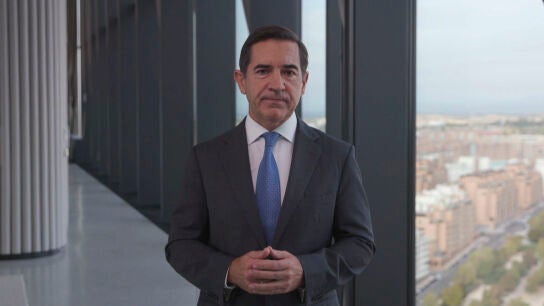 El presidente del BBVA, Carlos Torres