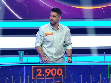 Ángel, concursante de La ruleta de la suerte noche