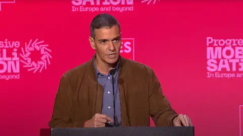 Sánchez acusa a la derecha tradicional de convertirse en "satélite" de la extrema derecha: "España no es una excepción" Sánchez acusa a la derecha tradicional de convertirse en "satélite" de la extrema derecha: "España no es una excepción"