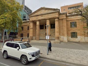 Captura de pantalla del Tribunal de Magistrados de Adelaida. 