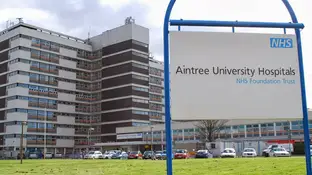 Captura de pantalla del Hospital de Aintree, Liverpool Captura de pantalla del Hospital de Aintree, Liverpool