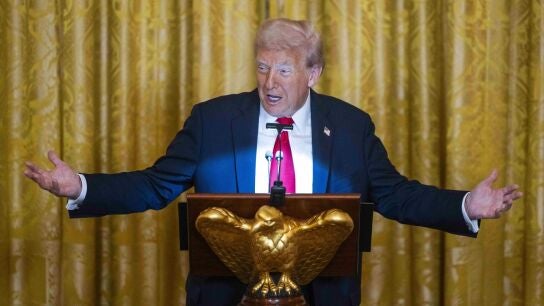 El presidente de Estados Unidos, Donald Trump. 